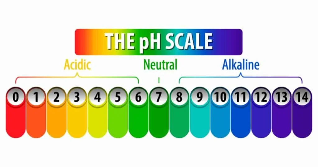 image of pH scale
