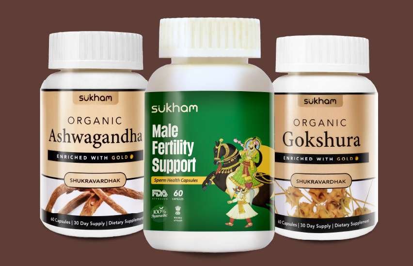 Ashwagandha + Gokshura + MaleFertility Support